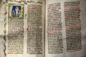 Strahov-Klosterbibliothek: Pontifikal von Albert von Sternberk von Unbekannt