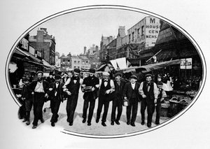 Straßenmelodie, London, ca. 1901