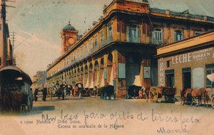 Straßenszene, Havanna, Kuba, um 1910