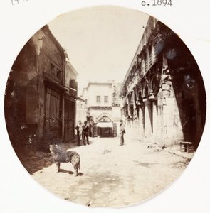 Straßenszene, um 1894
