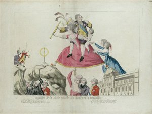 Strecke der Heiligen Familie von den Tuilerien nach Montmédy