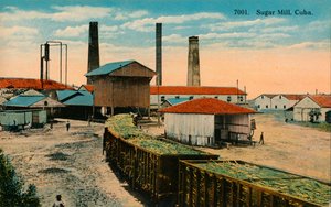 Zuckermühle, Kuba, ca. 1910