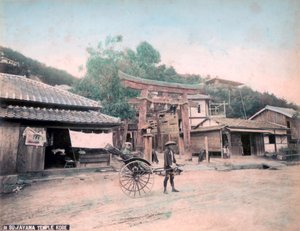 Suwayama-Tempel, Kobe, Japan