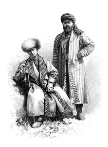 Tadschiken von Buchara, Usbekistan, 1895