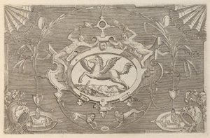 Targhe ed altri ornati di varie e capricciose invenzioni Cartouches und andere Ornamente o...