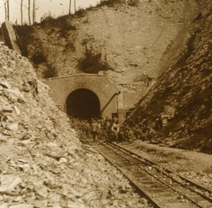 Tavannes-Tunnel, Verdun, Nordfrankreich, ca. 1914-1918