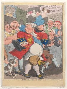 Taylor wurde Lord, 1812 von Unbekannt