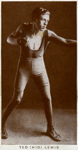 Ted Kid Lewis, britischer Boxer, 1938 von Unbekannt