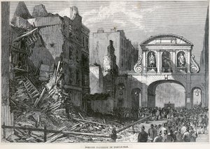 Temple Bar, London, 1877