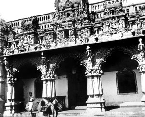 Tempel, Singapur, 1900
