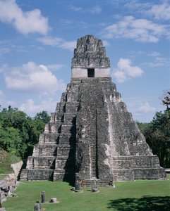 Tempel des Jaguars (Tempel 1) Maya, Späte Klassik ca. 600-900