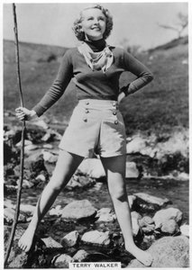 Terry Walker, amerikanische Filmschauspielerin, um 1936-1939