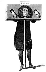Testis Ovat, Titus Oates im Pranger, 17. Jahrhundert ca. 1905