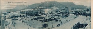 Tetuan - Gesamtansicht des Plaza de España, ca. 1910
