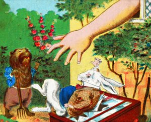 Das wirst du nicht, dachte Alice, ca. 1900