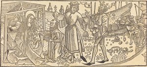 Die Anbetung der Könige von Unbekannt