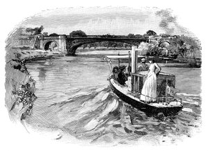 Die Albert-Brücke, Windsor, Berkshire