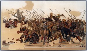 Das Alexander-Mosaik, ca. 79 n. Chr., 1902
