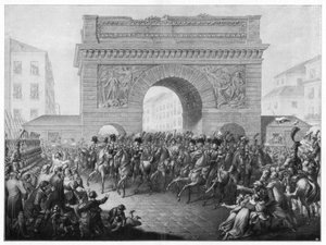 Die Alliierten betreten Paris, 31. März 1814, 1900