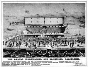 Die Apollo-Lagerhäuser, San Francisco, Kalifornien