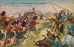 Die Argyll & Sutherland Highlanders. Die dünne rote Linie bei Balaklawa, 1854