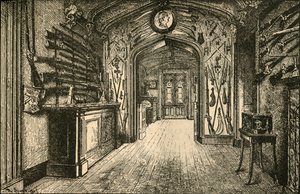 Die Waffenkammer in Abbotsford, 1882
