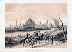 Die Armee von Wassili vor Moskau