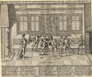 Die Ermordung des Herzogs von Guise, 1588 von Unbekannt