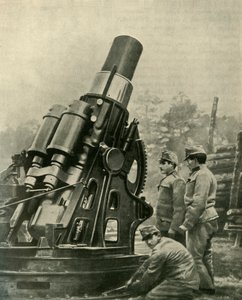 Die österreichische 12-Zoll-Belagerungshaubitze, 1914-1918, ca. 1920