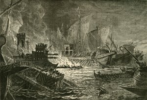 Die Schlacht von Actium, 1890