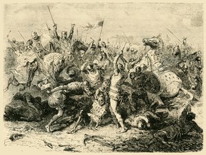 Die Schlacht von Bouvines, 1214, 1890