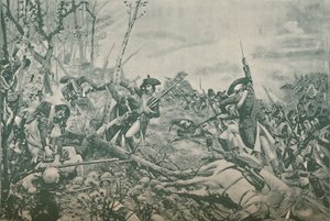 Die Schlacht von Jemmapes, bei Mons, Belgien, 6. November 1792, 1896