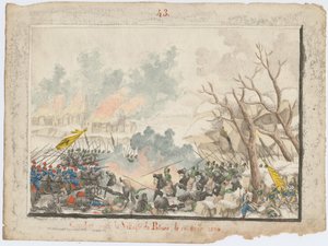 Die Schlacht von Patnos am Oktober 1828