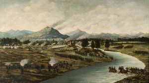 Die Schlacht an der Alma am 20. September 1854, ca. 1875 von Unbekannt