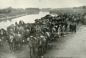 Die Schlacht der Flüsse, 1919 von Unbekannt
