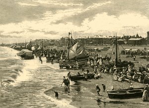 Der Strand, Yarmouth, 1898