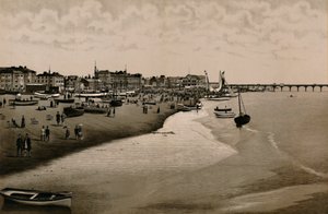 Der Strand, Yarmouth von Unbekannt