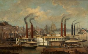 Die Belle Creole in New Orleans, ca. 1845-1849