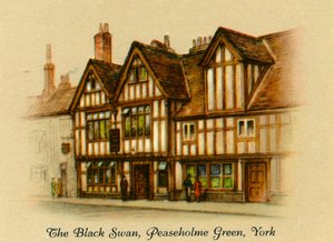 Der Schwarze Schwan, Peaseholme Green, York, 1936