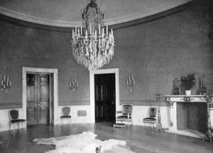 Das Blaue Zimmer im Weißen Haus, Washington DC, USA, 1908