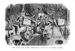 Die Boston Tea Party, 16. Dezember 1773
