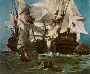 Die Brandenburgische Flotte, 1680, 1936. Kurbrandenburgische Flotte, 1680