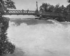 Die Brücke der drei Schwestern, 19. Jahrhundert von Unbekannt