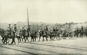 Die britische Expeditionsstreitkraft in Boulogne, 1919