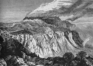 Die Verbrennung von Magdala, um 1880