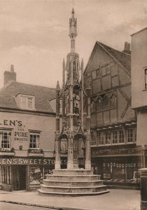 The Buttercross, Winchester, Hampshire, frühes 20. Jahrhundert