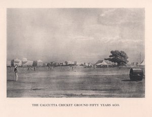 Der Cricketplatz von Kalkutta, Indien, 1861 1912