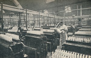 Der Kerzenformraum, um 1917