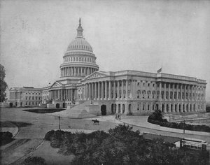 Das Kapitol, Washington, um 1897