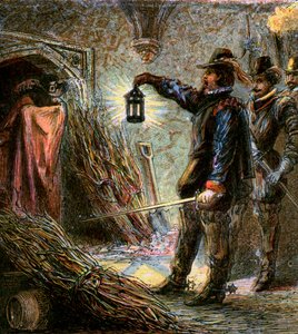 Die Gefangennahme von Guy Fawkes von Unbekannt